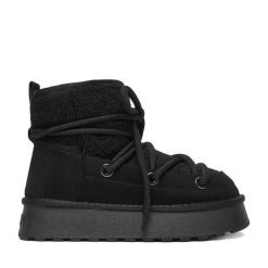 Śniegowce Badura. Czarne trapery i śniegowce Badura. Za 249.99 zł.