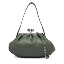 Torebka Weekend Max Mara. Zielone torebki klasyczne Weekend Max Mara, bez wzorów, bez dodatków. Za 1,839.00 zł.
