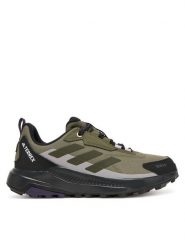 Adidas Trekkingi Terrex Anylander Rain.Rdy JQ9962 Khaki. Brązowe obuwie sportowe Adidas, z materiału, trekkingowe. Za 369.99 zł.