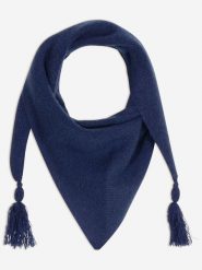 Perfect Cashmere Kaszmirowy szal "Condeixa" w kolorze granatowym - 103 x 49 cm rozmiar: onesize. Niebieskie szaliki Perfect Cashmere, bez wzorów, z kaszmiru. Za 217.99 zł.