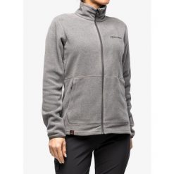 Bluza polarowa damska Berghaus Prism 2.0 Micro Fl Jkt. Szare bluzy Berghaus, l, bez wzorów, z polaru, bez kaptura. Za 245.99 zł.