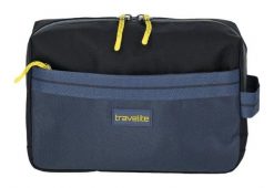 Walizka kosmetyczna travelite Color Craze. Niebieskie walizki Travelite, bez wzorów. Za 168.00 zł.