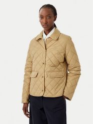 Tommy Hilfiger Kurtka przejściowa WW0WW50936 Beżowy Slim Fit. Brązowe kurtki TOMMY HILFIGER, s, bez wzorów, z syntetyku, bez kaptura. Za 849.99 zł.