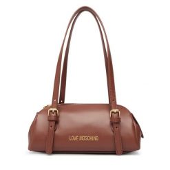 Torebka LOVE MOSCHINO. Brązowe torebki klasyczne Love Moschino, bez wzorów, bez dodatków. Za 729.99 zł.