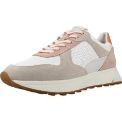 Buty GEOX D AMABEL Biały. Białe trekkingi Geox, z tkaniny, trekkingowe. Za 306.99 zł.