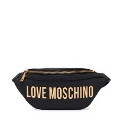 Nerka LOVE MOSCHINO. Czarne torebki klasyczne Love Moschino, bez wzorów, bez dodatków. Za 778.99 zł.