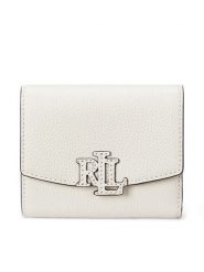 LAUREN RALPH LAUREN Mały Portfel Damski 432966782003 Biały. Białe portfele Lauren Ralph Lauren, bez wzorów, ze skóry. Za 359.99 zł.