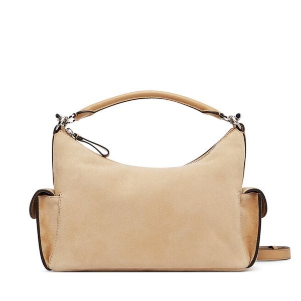 Torebka LAUREN RALPH LAUREN. Brązowe torebki klasyczne Lauren Ralph Lauren, bez wzorów, bez dodatków. Za 1,528.99 zł.