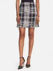 Rinascimento Spódnica midi CFC0131142003 Czarny Regular Fit. Czarne spódnice Rinascimento, s, bez wzorów, z syntetyku, midi. Za 469.99 zł.