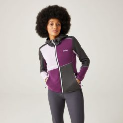 Walbury VII damska bluza. Szare bluzy Regatta, bez wzorów, z polaru, bez kaptura. W wyprzedaży za 109.99 zł.