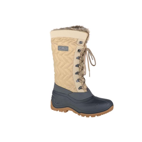 Buty zimowe damskie, Nietos. Brązowe trekkingi CMP, z materiału, outdoorowe. Za 319.99 zł.