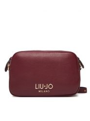 Liu Jo Torebka Ecs S Camera Case AF5137 E0058 Bordowy. Czerwone listonoszki Liu Jo, bez wzorów, ze skóry, bez dodatków. Za 489.99 zł.