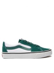 Vans Tenisówki VN000BVXCI21 Zielony. Zielone trampki Vans, bez wzorów, ze skóry, bez zapięcia. Za 239.99 zł.
