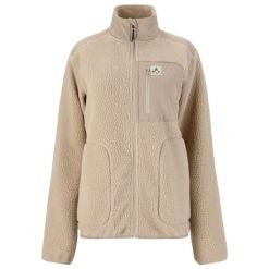 Bluza polarowa damska Whistler Felis. Brązowe bluzy Whistler, bez wzorów, z polaru, bez kaptura. Za 229.99 zł.