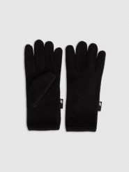 4F Rękawiczki polarowe Touch Screen uniseks - czarne L. Czarne rękawiczki 4f, bez wzorów, z polaru. Za 49.99 zł.