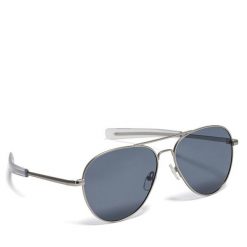Okulary przeciwsłoneczne Hunter. Niebieskie okulary przeciwsłoneczne Hunter, bez wzorów. Za 99.99 zł.