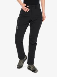Spodnie softshell damskie Haglofs Moran Softshell Standard Pant. Czarne spodnie narciarskie Haglöfs, l, bez wzorów, z nylonu, trekkingowe. Za 461.99 zł.