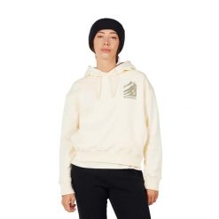 Bluza damska z kapturem Rossignol Waterfall Relax. Białe bluzy Rossignol, bez wzorów, z kapturem. Za 459.00 zł.