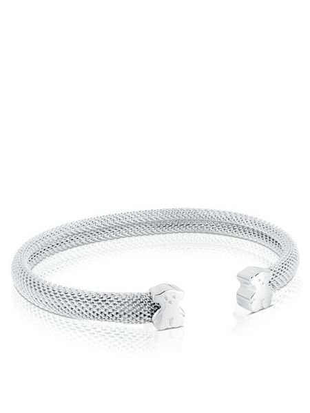 TOUS Bransoletka Mesh 1003962170 Srebrny. Szare bransoletki Tous, srebrne. Za 699.99 zł.
