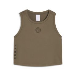 Damski top bez rękawów PUMA x HYROX CLOUDSPUN PUMA Loden Green. Zielone topy Puma, m, bez wzorów, bez kołnierzyka, bez ramiączek. W wyprzedaży za 114.00 zł.