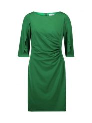 Vera Mont Sukienka w kolorze zielonym rozmiar: 42. Zielone sukienki Vera Mont, na co dzień, bez wzorów, bez kołnierzyka, bez ramiączek, mini, proste. Za 195.99 zł.