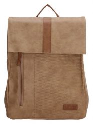 Beagles Plecak w kolorze beżowym - 24 x 31 x 10,5 cm rozmiar: onesize. Brązowe plecaki Beagles, bez wzorów, z materiału. Za 122.67 zł.