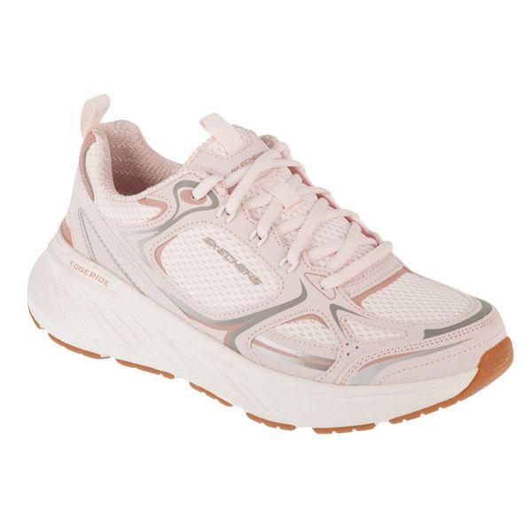 Buty sportowe Sneakersy damskie, Edgeride - Silver Eclipse. Czerwone obuwie sportowe Skechers, bez zapięcia, trekkingowe, Skechers Sport. Za 339.99 zł.