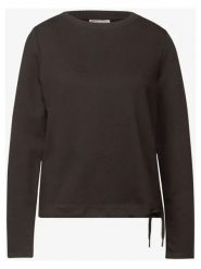 Street One Sweter w kolorze ciemnobrązowym rozmiar: 40. Brązowe swetry Street One, bez wzorów, bez ramiączek. Za 166.88 zł.