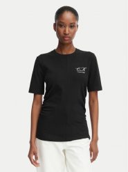 Calvin Klein Jeans T-Shirt LV047G808G Czarny Slim Fit. Czarne t-shirty Calvin Klein Jeans, s, bez wzorów, z bawełny, bez kołnierzyka, bez ramiączek. Za 209.99 zł.