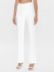 Marciano Guess Spodnie materiałowe Nausica 3GGB08 9630Z Biały Regular Fit. Białe spodnie materiałowe Marciano Guess, z aplikacjami, z materiału. Za 949.99 zł.