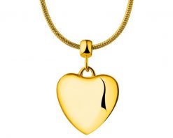 Naszyjnik ze stali szlachetnej - serce. Naszyjniki Elixa, ze stali. Za 219.00 zł.