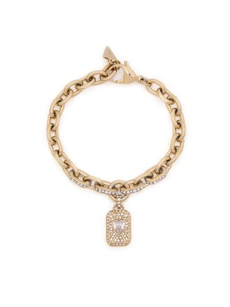 Guess Bransoletka JUBB06 348JW Złoty. Żółte bransoletki Guess, ze stali. Za 399.99 zł.
