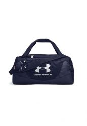 Torba sportowa unisex Under Armour Undeniable 5.0 Duffle M. Niebieskie torby na ramię Under Armour, bez wzorów, z materiału, sportowe, na ramię, bez dodatków. Za 223.40 zł.