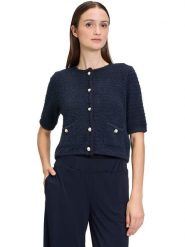 Vera Mont Kardigan w kolorze granatowym rozmiar: XL. Niebieskie kardigany Vera Mont, xl, bez wzorów. Za 159.21 zł.