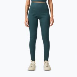 Legginsy Girlfriend Collective Rib. Zielone legginsy GIRLFRIEND COLLECTIVE, bez wzorów. Za 239.99 zł.