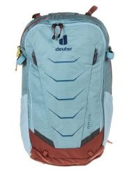 Deuter Plecak turystyczny "Flyt 12SL" w kolorze błękitno-czerwonym - 26 x 46 x 15 cm rozmiar: onesize. Czerwone plecaki Deuter, bez wzorów, z materiału. Za 348.62 zł.