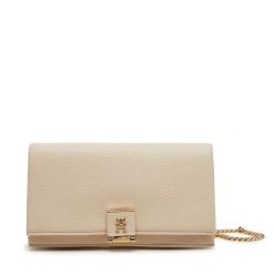 Torebka Tommy Hilfiger. Brązowe torebki klasyczne TOMMY HILFIGER, bez wzorów, bez dodatków. Za 389.99 zł.