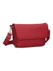 Zwei Torebka w kolorze czerwonym - 33 x 19 x 10 cm rozmiar: onesize. Czerwone torby na ramię Zwei, bez wzorów, z materiału, na ramię, bez dodatków. Za 194.61 zł.