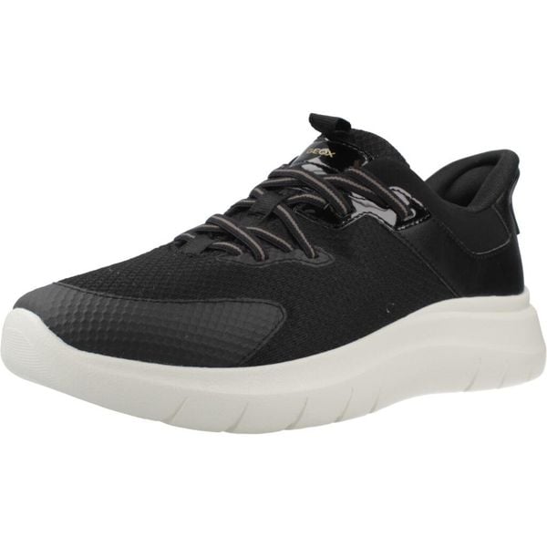 Buty GEOX D PLUMMERY PLUS Czarny. Czarne trekkingi Geox, z syntetyku, trekkingowe. Za 323.99 zł.