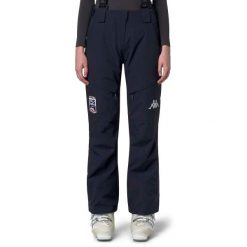 Spodnie narciarskie damskie USA 665C. Niebieskie spodnie narciarskie Kappa, bez wzorów, narciarskie. Za 1,240.75 zł.