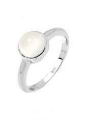 Elli Damski soliter z kamieniem księżycowym w srebrze próby 925 Sterling Silver Pierścionki 1 ct. Szare pierścionki Elli, z kamieniem księżycowym, srebrne. Za 238.99 zł.