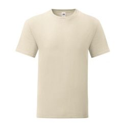 Kultowa Koszulka Unisex Dla Dorosłych. Brązowe bluzki FRUIT OF THE LOOM, m, bez wzorów, sportowe, bez kołnierzyka, bez ramiączek. Za 29.99 zł.