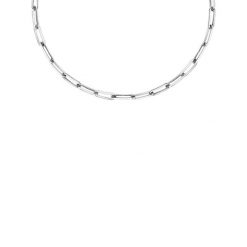Naszyjnik Łańcuch No.7 posrebrzany 50 cm. Naszyjniki Lilou, posrebrzane. Za 314.00 zł.
