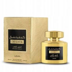 LATTAFA Confidential Private Gold 100 ml EDP woda perfumowana damska. Perfumy damskie Lattafa. W wyprzedaży za 73.20 zł.