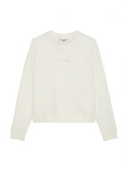 Marc O´Polo Bluza w kolorze kremowym rozmiar: L. Brązowe bluzy l, bez wzorów, z bawełny, bez kaptura. Za 118.84 zł.