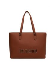 LOVE MOSCHINO Torebka JC4190PP1NKD0312 Brązowy. Brązowe shopper Love Moschino, bez wzorów, ze skóry, bez dodatków. Za 1,059.00 zł.
