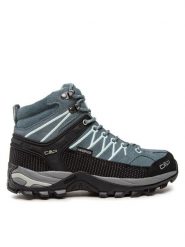 CMP Trekkingi Rigel Mid Wmn Trekking Shoe Wp 3Q12946 Niebieski. Niebieskie trekkingi CMP, ze skóry, trekkingowe. Za 399.99 zł.