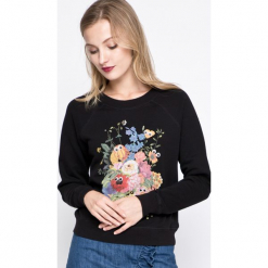 Diesel - Bluza. Szare bluzy sportowe Diesel, l, z nadrukiem, z bawełny, bez kaptura. W wyprzedaży za 339.90 zł.