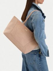 MEXX Torebka CEO-MEXX-L-003-10 Beżowy. Brązowe shopper Mexx, bez wzorów, z materiału, bez dodatków. Za 229.99 zł.
