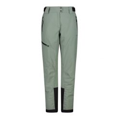 Spodnie damskie narciarskie CMP. Zielone spodnie narciarskie CMP, l, bez wzorów, narciarskie. Za 429.99 zł.